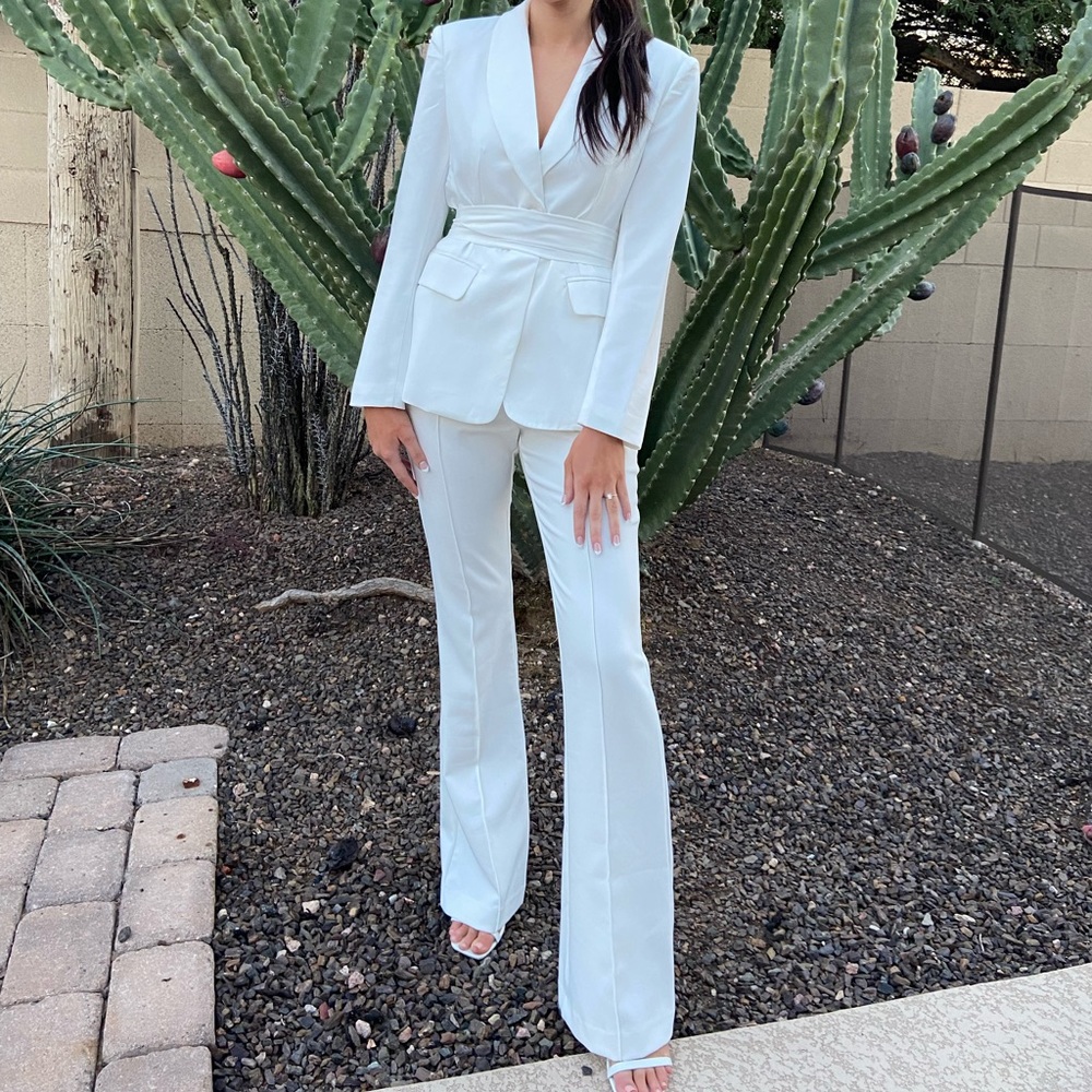 Bridal pantsuit !!